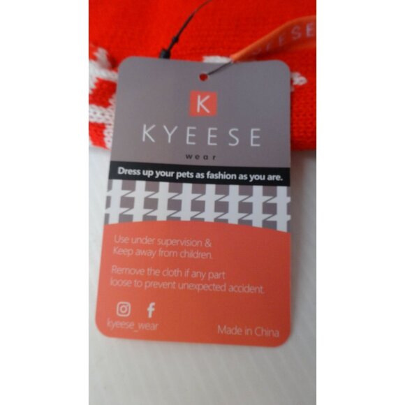 Kyeese Dog Christmas Sweater Pullover M Turtleneck Reindeer Snowflake New w/tags - Picture 5 of 5